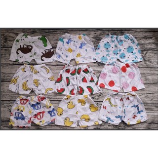 3c Quần cộc cotton giấy cho bé