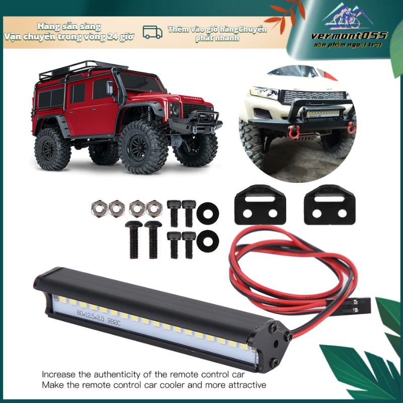 Hot DealsRC Car Roof Lamp LED Light Bar Fit for Traxxas TRX6 /TRX4 /SCX10 1/10 CrawlerSpot ExpressVermont055