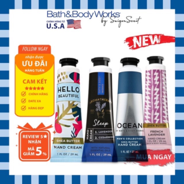 Kem dưỡng da tay Bath and Body Works đủ mùi | BigBuy360 - bigbuy360.vn