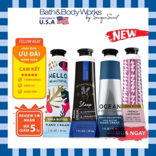 Kem dưỡng da tay Bath & Body Works (29mL)