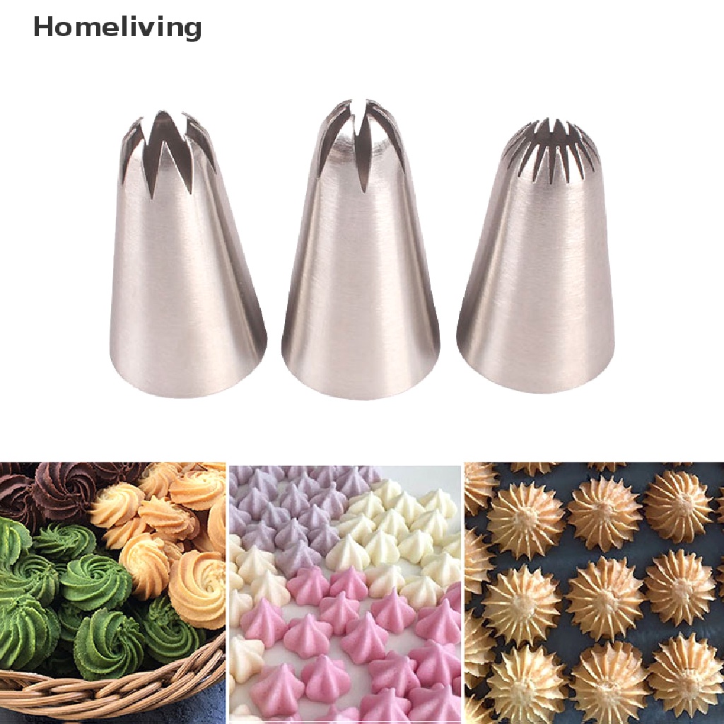 Bộ 3 Đuôi Bắt Bông Kem Trang Trí Bánh Xinh Xắn