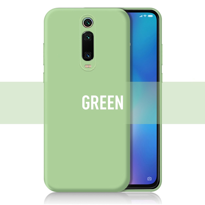 Ốp lưng silicon màu trơn chống bám dấu vân tay cho Xiaomi RedMi k20/Pro/MI 9T | BigBuy360 - bigbuy360.vn