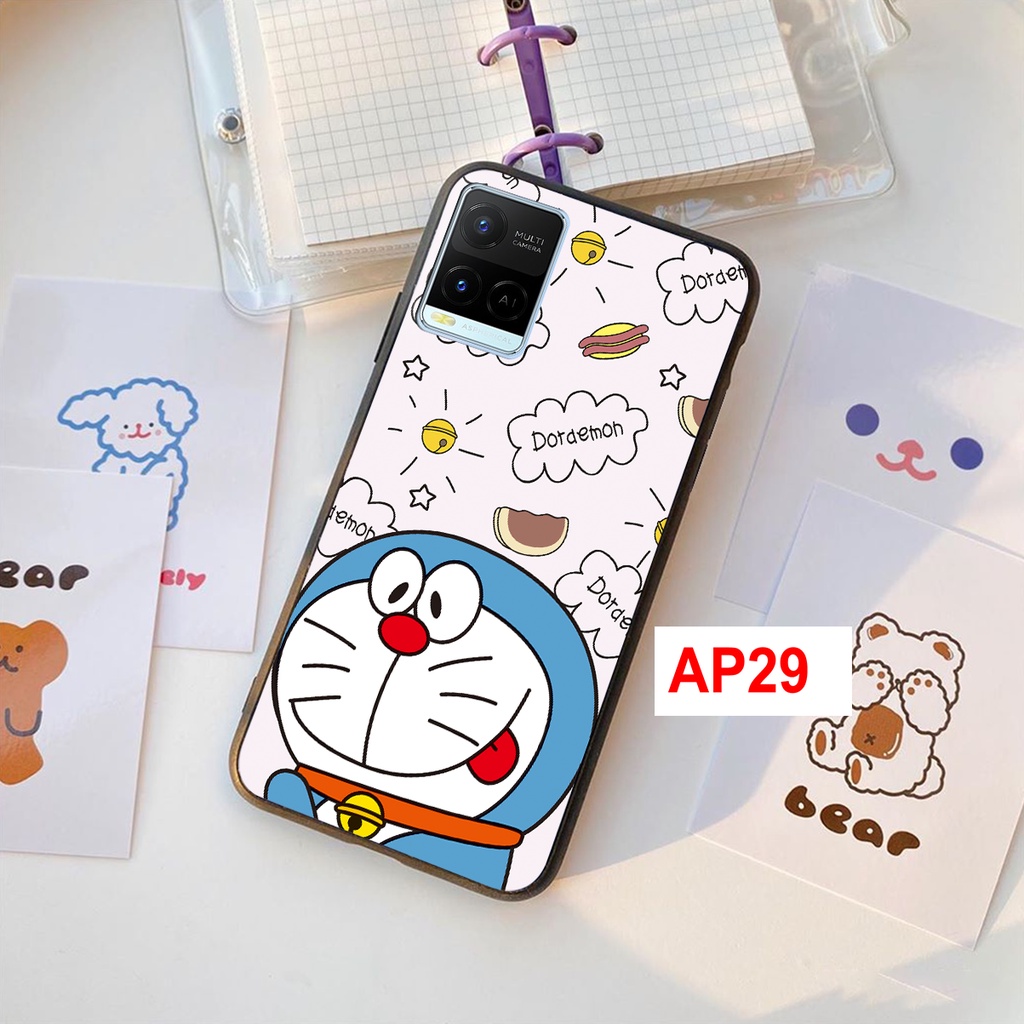 ỐP LƯNG VIVO Y21 -VIVO Y21S-VIVO V21 5G IN MẪU DOREEMON SHIN CỰC ĐẸP CUTE