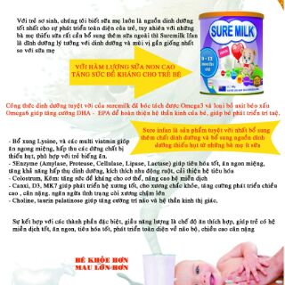 Sữa Sucamilk Infant 900gr (0-12 tháng)