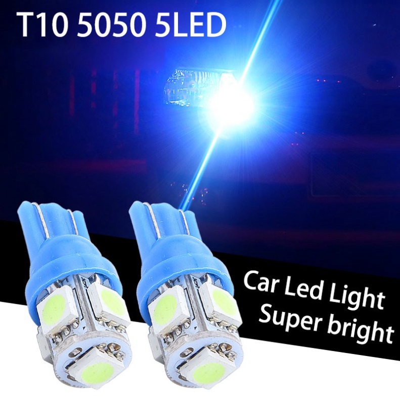 Đèn Led Kevanly T10 5 Smd 5050 194 168 Gắn Biển Số Xe Hơi