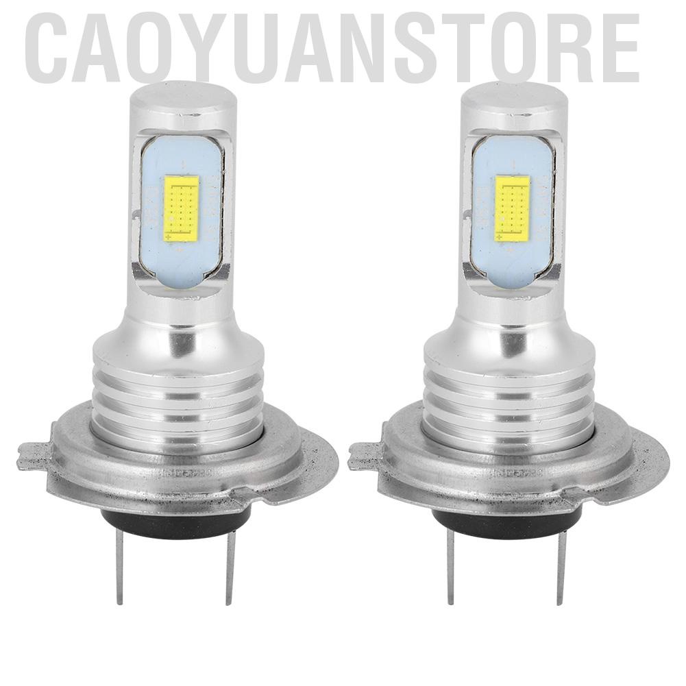 Set 4 bóng đèn LED H7 80W 8000K 12-24V ánh sáng trắng cho pha xe hơi