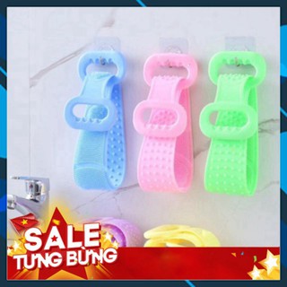 [BÁN SỈ] Dây Tắm Chà Lưng Silicon 2 Mặt