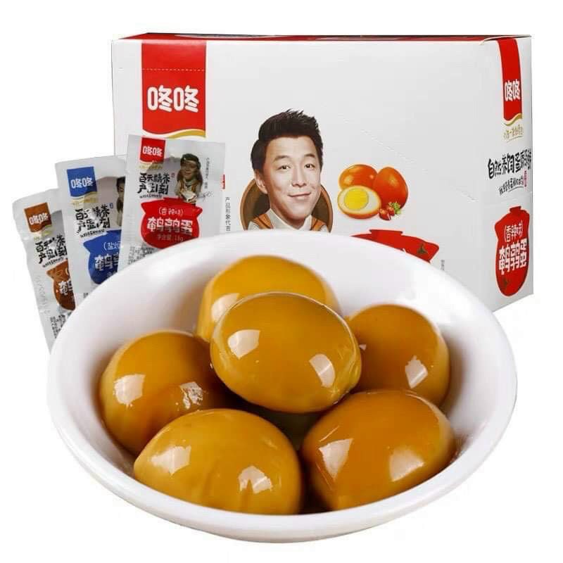 Combo 30 quả  trứng cút xì dầu ăn vặt giải trí vô cùng thơm ngon