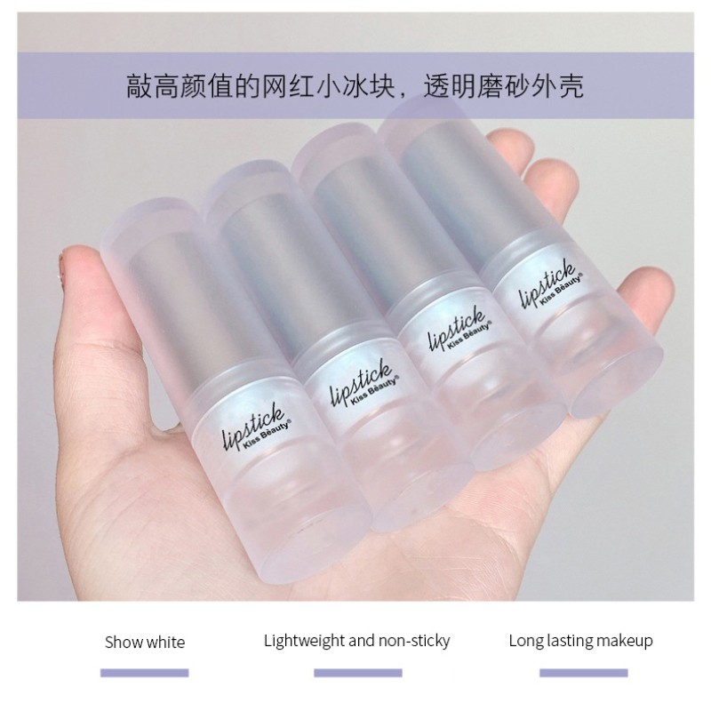 [Hàng mới về] Son lì dưỡng ẩm Kiss Beauty 6 màu tùy chọn lâu trôi | BigBuy360 - bigbuy360.vn