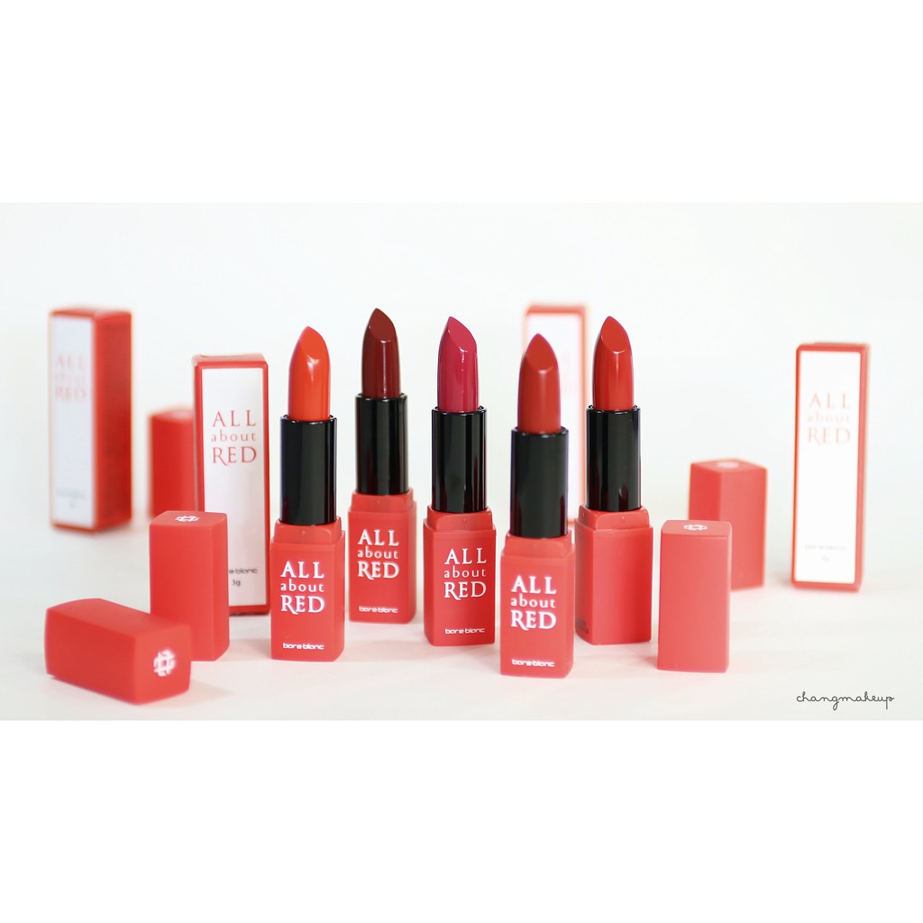 Son môi Bare Blanc All About Red Lipstick