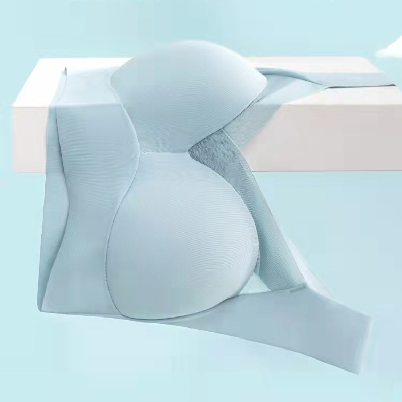 Áo ngực thể thao AOWEINISI 5D lụa lạnh mỏng thoáng khí không gọng thời trang dành cho nữ