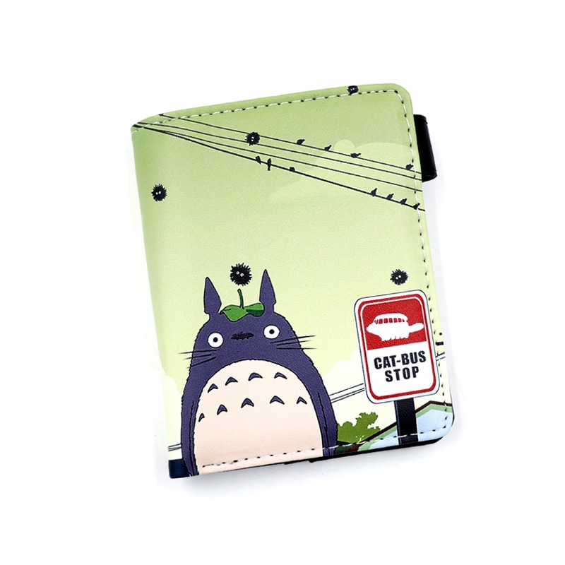 Ví Ngắn Gập Đôi In Hình Totoro Dễ Thương