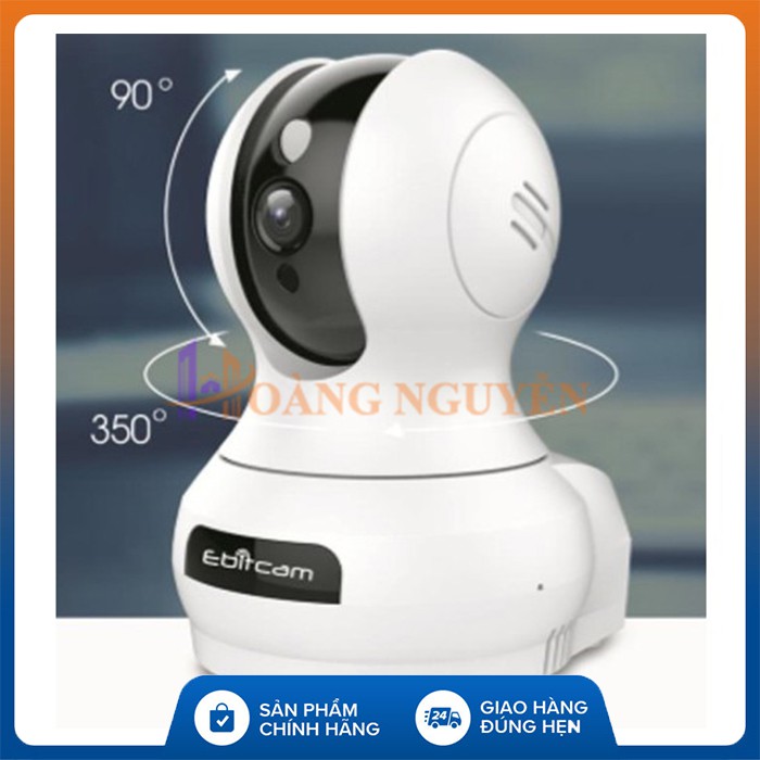 [CHÍNH HÃNG] Camera Wifi Ebitcam E3 Full HD 1080P 2MP - Phát Hiện Chuyển Động, Đàm Thoại 2 Chiều, Xoay 360 độ | WebRaoVat - webraovat.net.vn