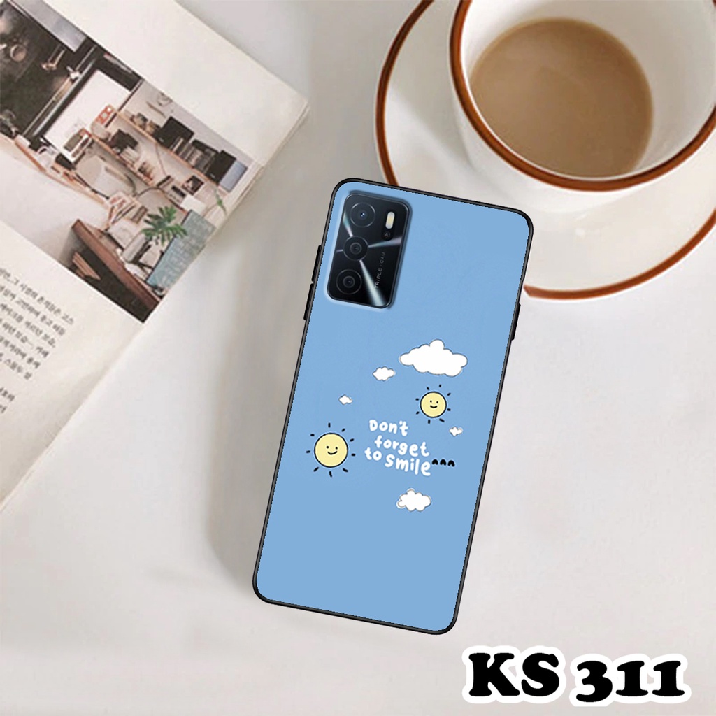 Ốp lưng Oppo A16 - Oppo A16k - Oppo A16s - Opp A16e - Ốp in hình BlueSky - Chất liệu TPU chống sốc bảo vệ lưng máy