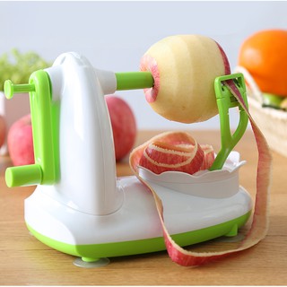 Máy gọt hoa quả đa năng, máy gọt táo ổi lê đa năng