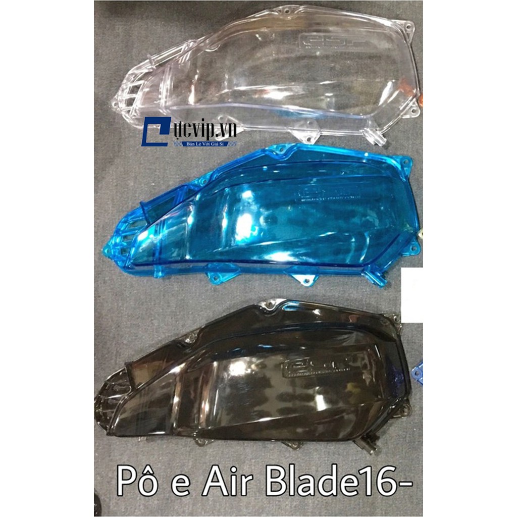 (1872) - Ốp Pô E Trong Suốt Vario15 - 2017, Air Blade 16-2019, SH Mode