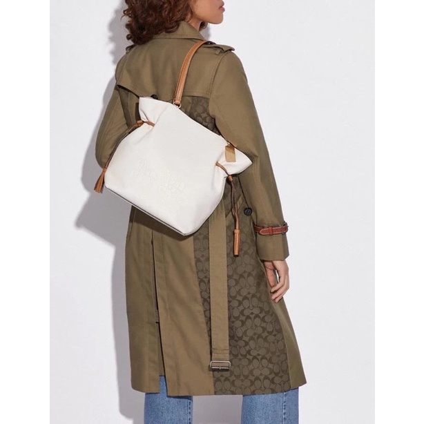 Túi Xách Coach Andy tote công sở da thật siêu hot có hai màu đen trắng