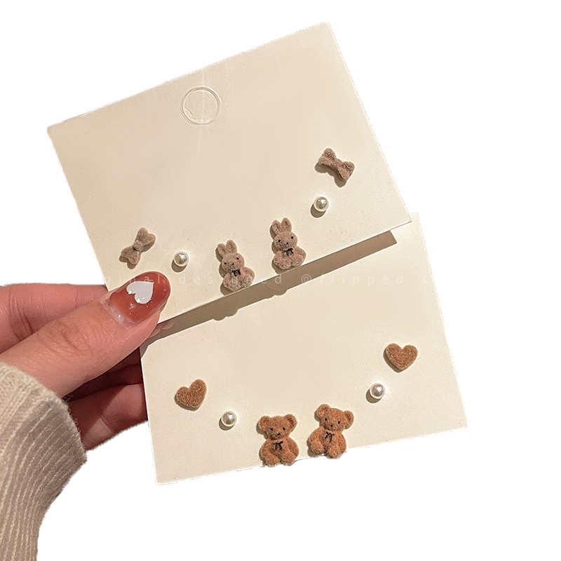 3 Đôi hoa tai AY dễ thương thời trang cho nữ