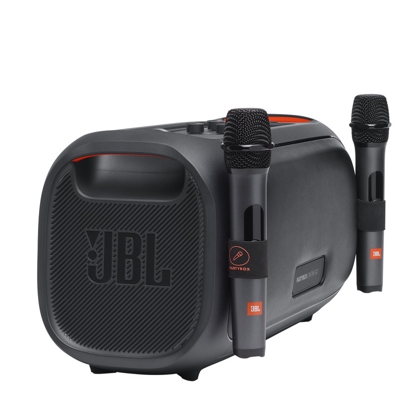 Loa Karaoke Di Động JBL Partybox On The Go (Tặng Kèm 2 Micro) - Chính Hãng PGI