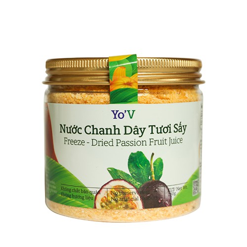 Nước Chanh Dây Tươi Sấy YoV VINAMIT Lon 180g