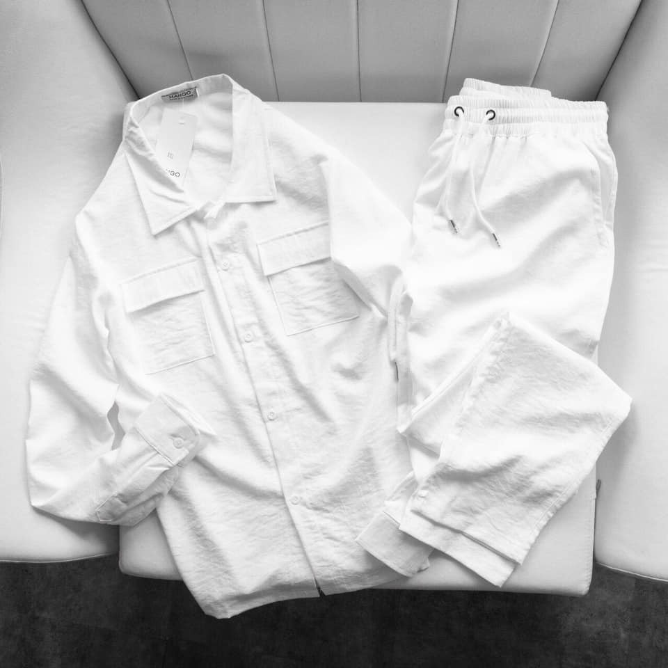 [Full Box] Bộ Đũi Dài Tay Nam Mùa Hè | BigBuy360 - bigbuy360.vn