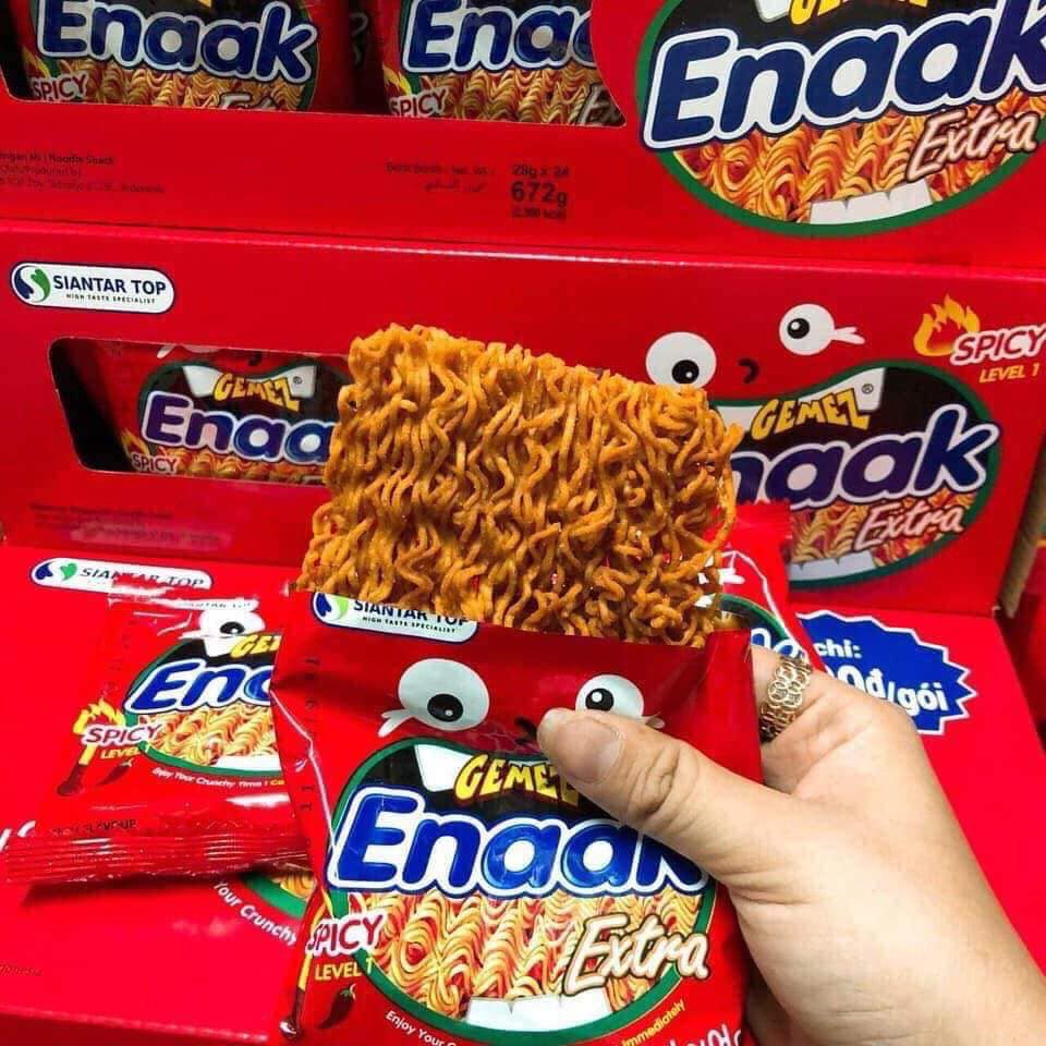 Mỳ Tôm ENAAK Ăn Liền - Đủ 2 Vị