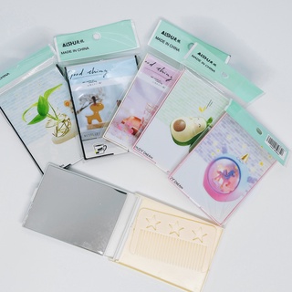 Bộ gương kèm lược kute - Bộ Gương lược trang điểm bỏ túi động vật dễ thương 🍉Duashop🍉