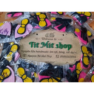 Rập dạ làm đèn trung thu, đồ chơi handmade