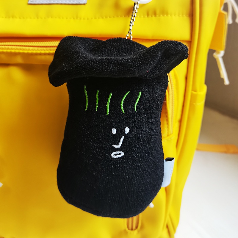 PNL Móc Khóa Búp Bê Nhồi Bông Hình Quái Vật / Tỏi / Hành Tây / Quái Vật Handmade Độc Đáo
