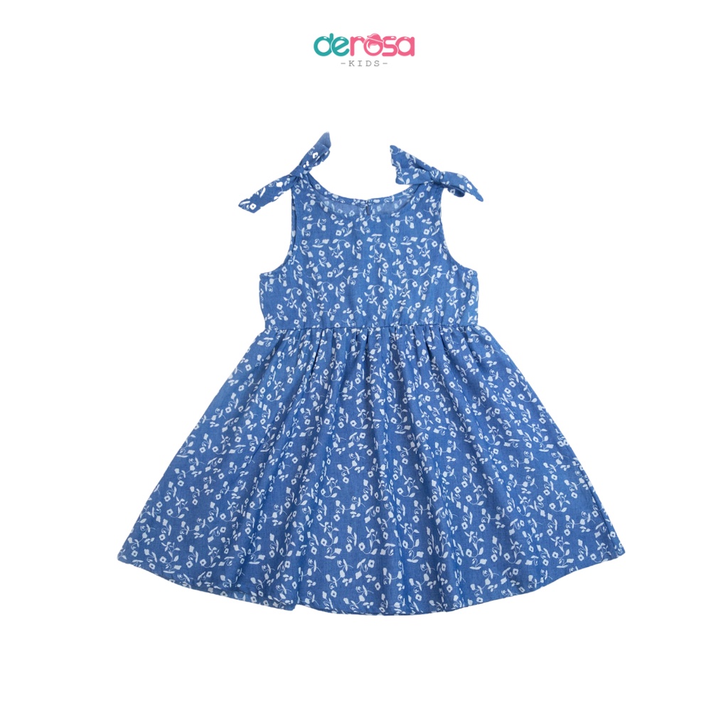 Váy bé gái DEROSA KIDS đầm cho bé chất liệu cotton | 3 - 8 tuổi | KD034-475