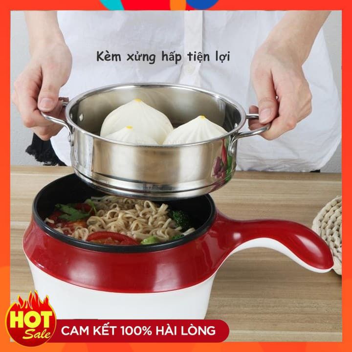 [XẢ KHO] Nồi Lẩu Mini 2 tầng Chống Dính Kèm Xửng Hấp Đa Năng ( Nấu, Lẩu, Chiên, Xào,...) | BigBuy360 - bigbuy360.vn