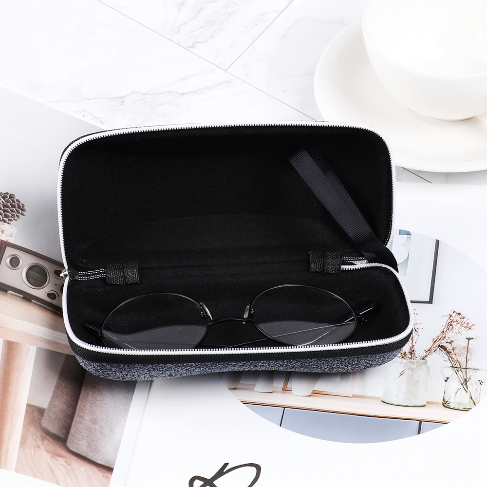Hộp đựng mắt kính có dây kéo nhỏ gọn thời trang chất lượng cao