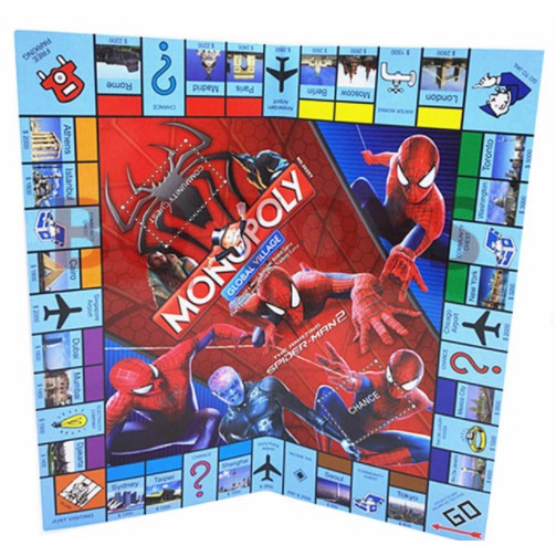 TRÒ CHƠI MONOPOLY SPIDER MAN - CỜ TỶ PHÚ PHIÊN BẢN NGƯỜI NHỆN