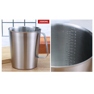 Ca Đong Inox 304 Cao Cấp - Pha Chế Trà Sữa