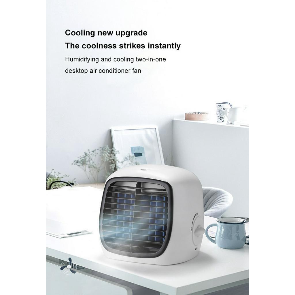 2023 Quạt điều hòa gia đình Quạt Tạo Ẩm USB Di Động Máy làm mát mini mới