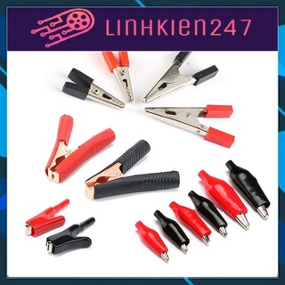 Bộ đầu kẹp cá sấu đầy đủ kích thước 2.8-4.5cm