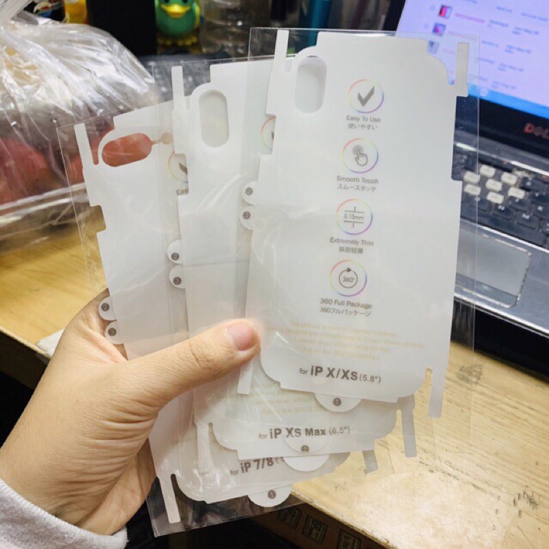 Skin Dán PPF Tự Phục Hồi Cho Các Dòng IPhone