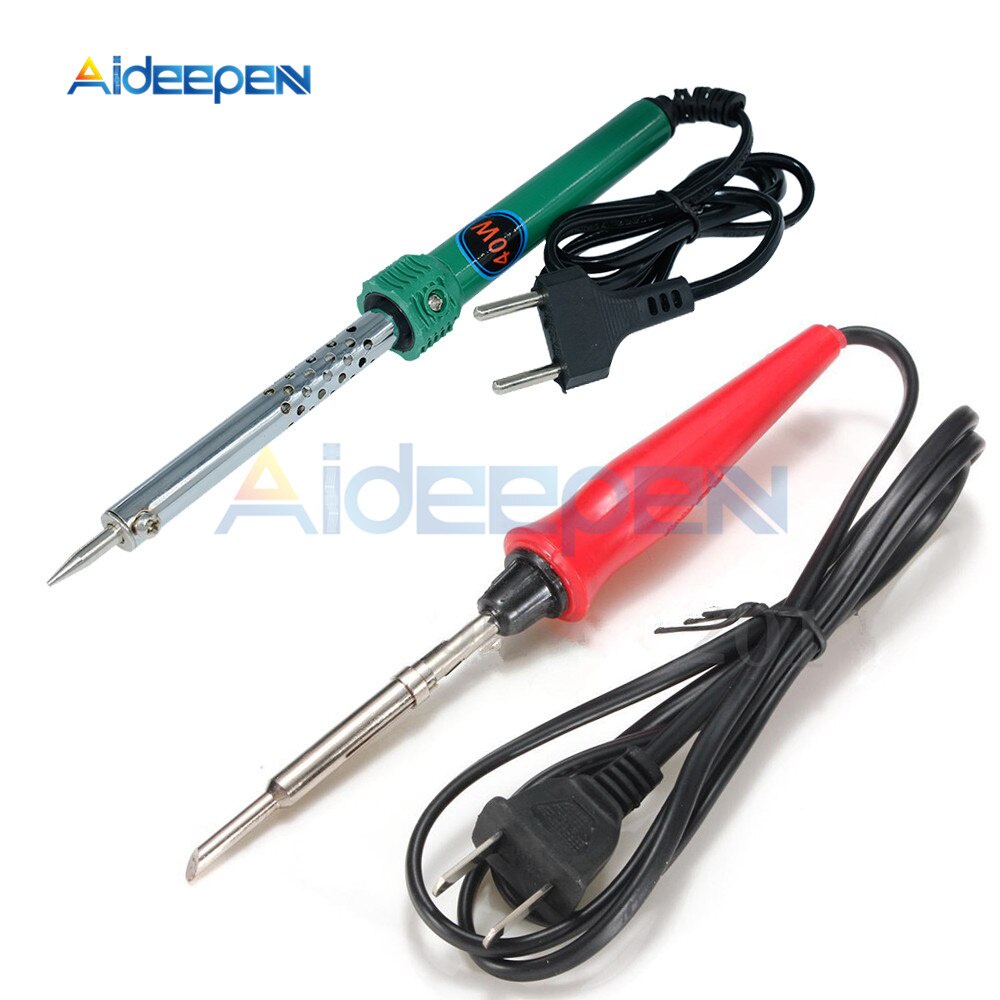 Mỏ Hàn Điện Mini Cầm Tay 35w 40w 60w Phích Cắm Eu / Us 220v
