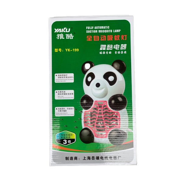 ĐÈN BẮT MUỖI HÌNH GẤU PANDA YK-199 SỬ DỤNG CÔNG NGHỆ DIỆT TRỪ MUỖI ĐỘC ĐÁO