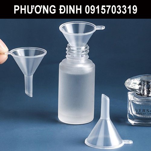 Phễu chiết mỹ phẩm - Phễu chiết nước hoa - Phễu chiết tinh dầu - Dụng cụ làm son