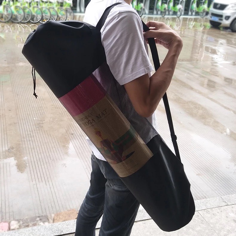 Thảm Tập Yoga Chống Trượt 2 Lớp Dày 6mm Chất Liệu Cao Su Non TPE Cao Cấp GEPO