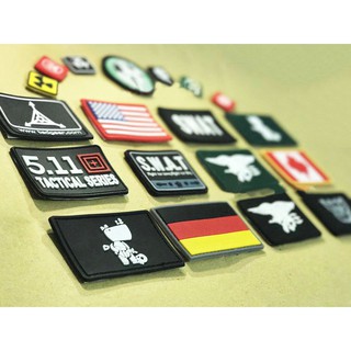 Logo Patch velcro dán xé (cờ Đức Braxin US army)