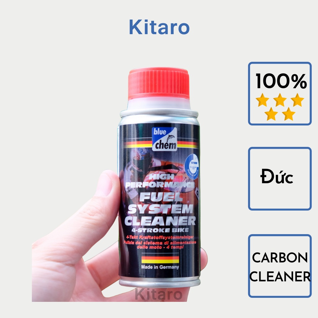  BLUECHEM Fuel System Cleaner Vệ Sinh Hệ Thống Xăng 50ml