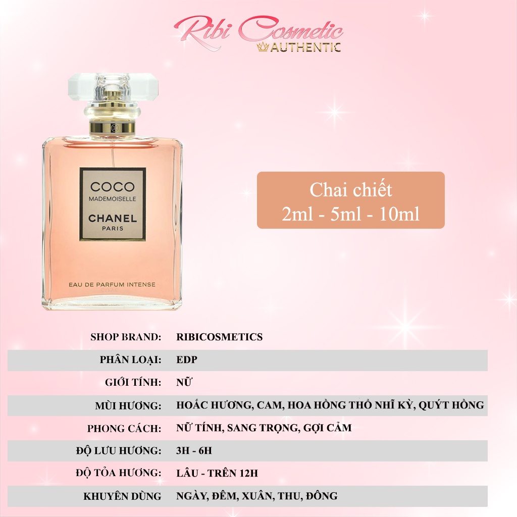 Nước hoa nữ CoCo Chanel Mademoiselle