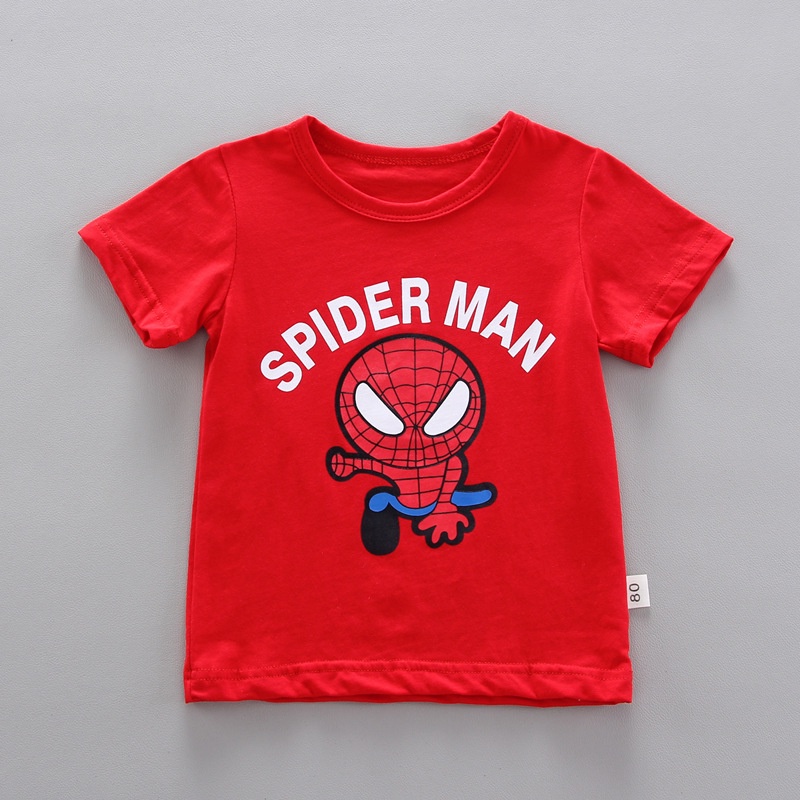 Bộ siêu nhân nhện bé trai TrueKids Chất 100% Cotton Hàng Xuất Khẩu Âu, Mỹ