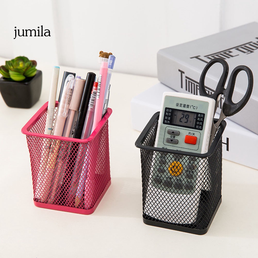 Ống cắm bút bằng kim loại tiện dụng