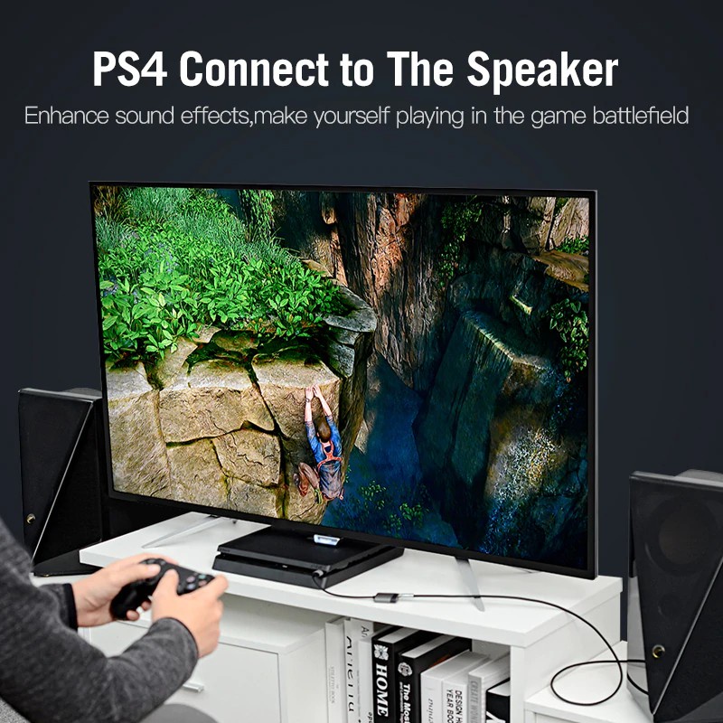 Usb âm thanh cho Laptop PC Vention CDJH usb sound card