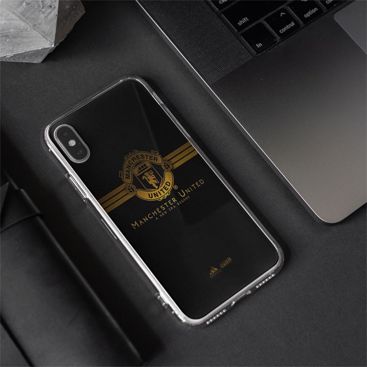Ốp lưng iphone silicon chống bẩn đội bóng Manchester United A new era bgins cho Ip 5 đến 11 12 Pro Max BLUMAN0069