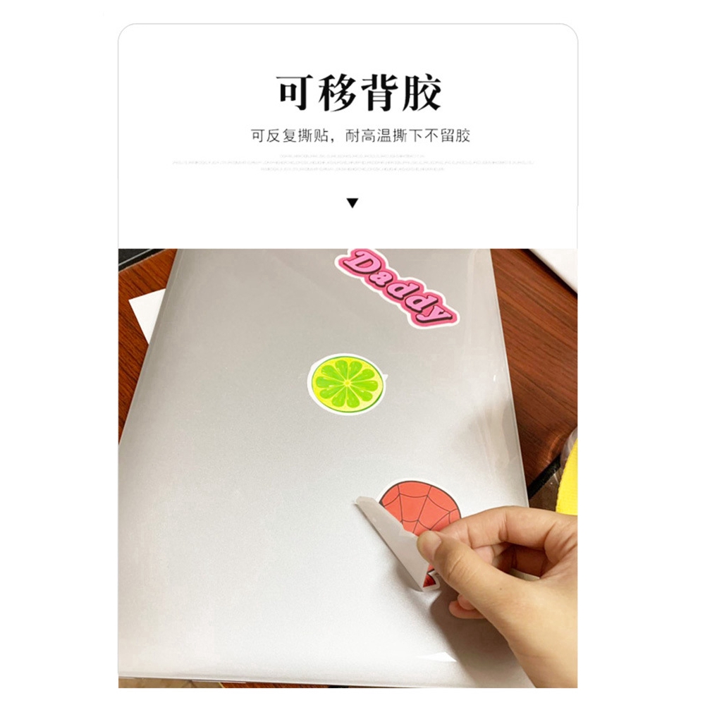 Sticker Set 50 Miếng Dán Hình Siêu Anh Hùng Marvel Chống Thấm Nước Trang Trí Vật Dụng