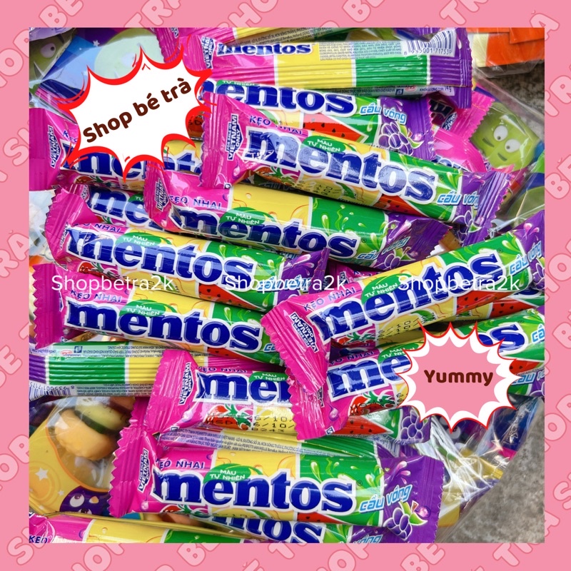 Kẹo Mentos Vị Trái Cây (thỏi 5viên)